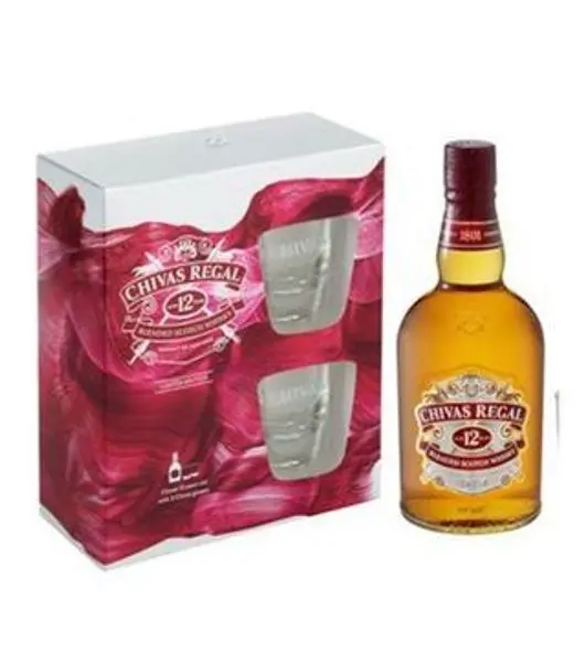 Chivas Regal 12 Years Gift Pack alcohol gift image from Drinks Vine
