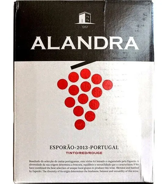 Alandra Red 5L at Drinks Vine
