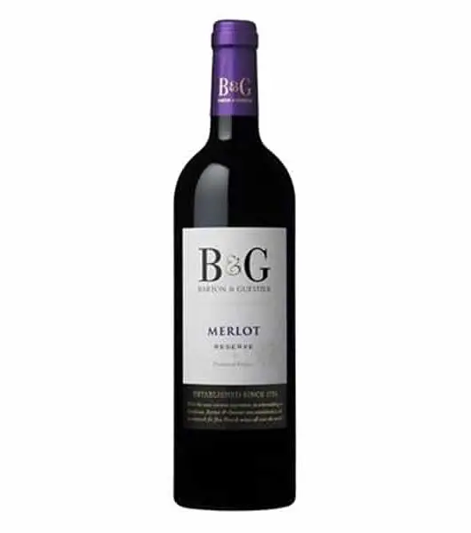 B&G merlot product image from Drinks Vine