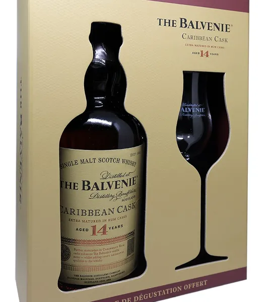 Balvenie 14 Years Carribean Cask Gift Pack product image from Drinks Vine