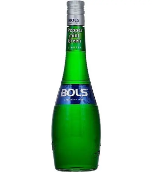 Bols peppermint green liqueur at Drinks Vine