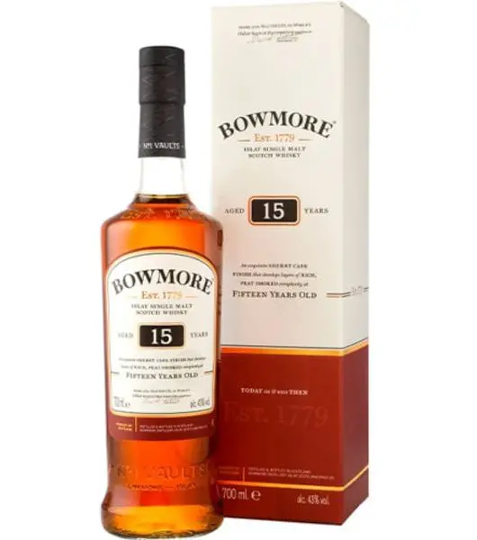 Bowmore 15 years at Drinks Vine