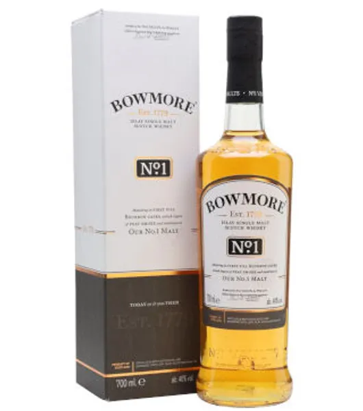 Bowmore No 1 product image from Drinks Vine