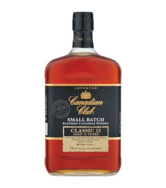 Canadian club classic 12 years small batch product image from Drinks Vine