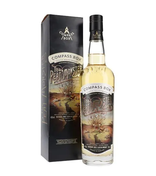 Compass box peat monster product image from Drinks Vine