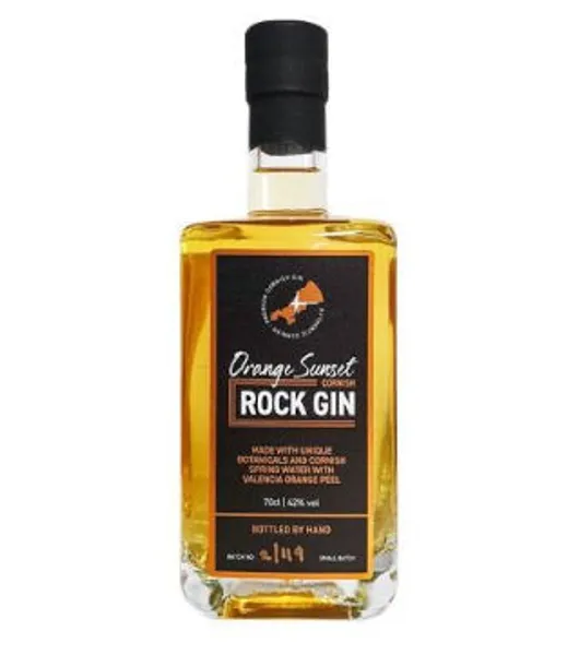 Cornish Orange Sunset Rock Gin product image from Drinks Vine