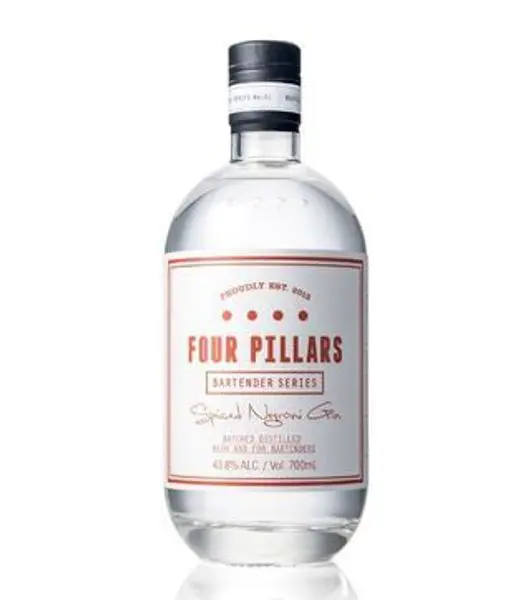 Four pillars spiced negroni product image from Drinks Vine