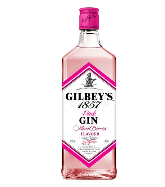 Gilbeys pink at Drinks Vine