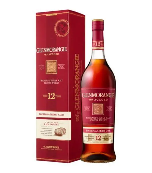 Glenmorangie 12 years accord bourbon & sherry casks product image from Drinks Vine