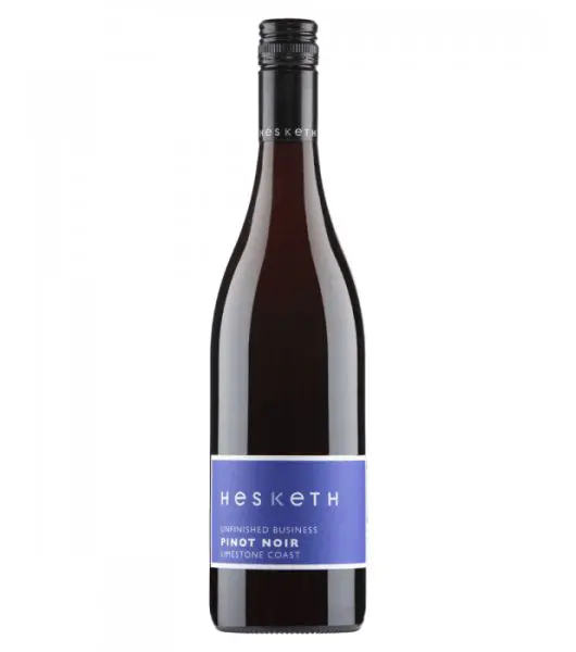 Hesketh unfinished business pinot noir at Drinks Vine
