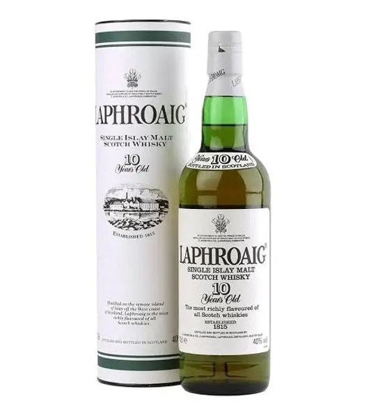 Laphroaig 10years  product image from Drinks Vine