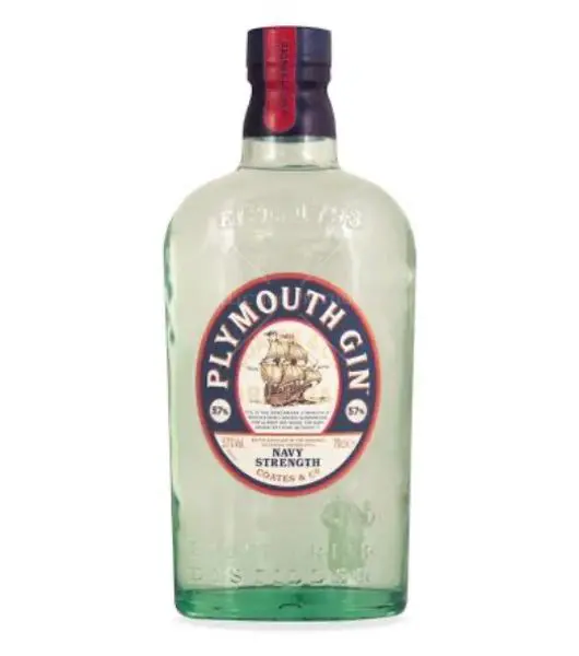 Plymouth navy strength gin product image from Drinks Vine