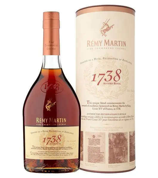 Remy Martin 1738 Accord Royal product image from Drinks Vine