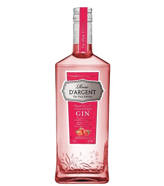 Rose d'Argent Strawberry Gin product image from Drinks Vine