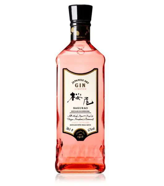 Sakurao Limited Japanese Dry Gin product image from Drinks Vine