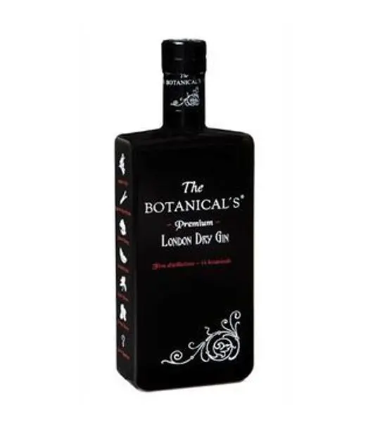 The botanicals premium london dry gin product image from Drinks Vine
