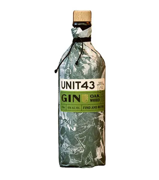 Unit 43 oak wooded gin at Drinks Vine