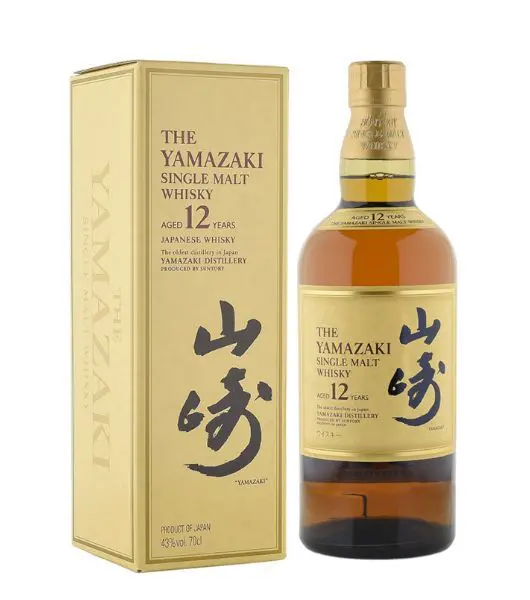Yamazaki 12 years single malt whisky at Drinks Vine