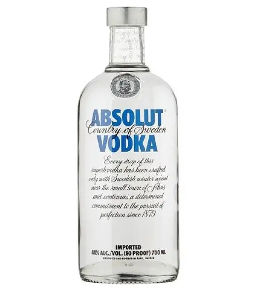 absolut vodka product image from Drinks Vine