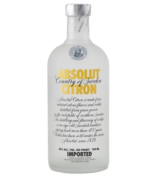 absolut citron product image from Drinks Vine
