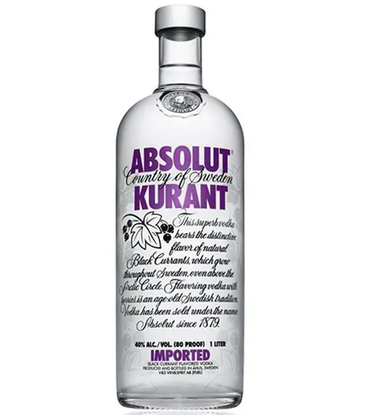 absolut kurant product image from Drinks Vine