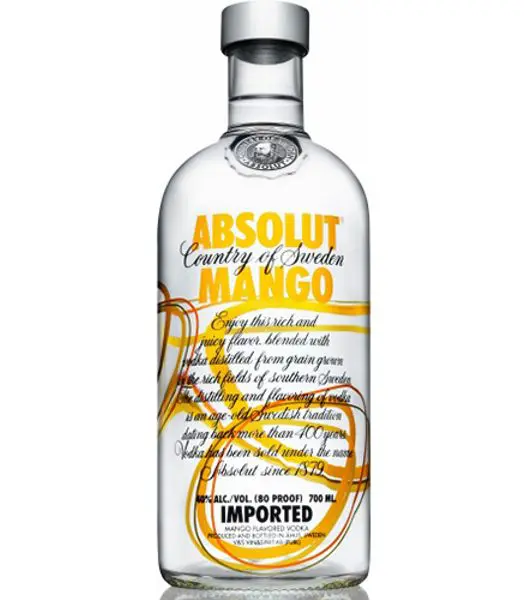 absolut mango product image from Drinks Vine