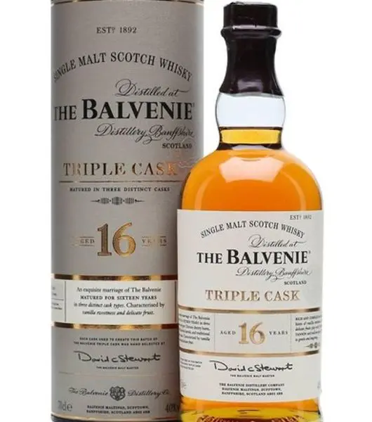 balvenie 16 years tripple cask at Drinks Vine