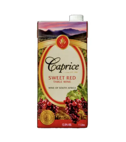 Caprice red sweet cask at Drinks Vine