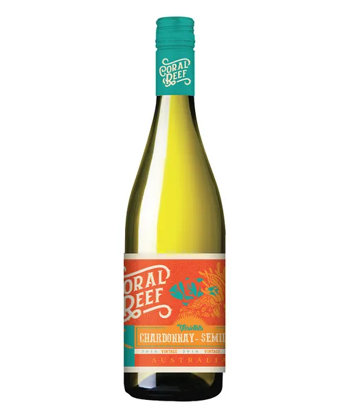 coral reef chardonnay product image from Drinks Vine