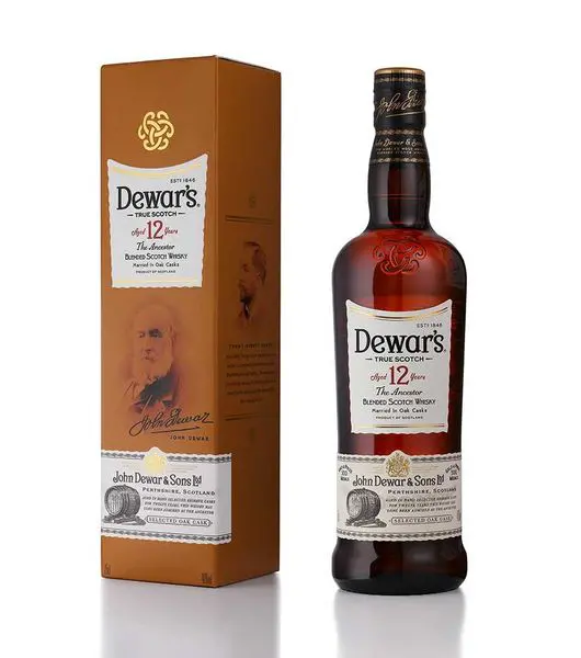 dewars 12 years product image from Drinks Vine