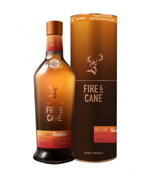 glenfiddich fire and cane  at Drinks Vine