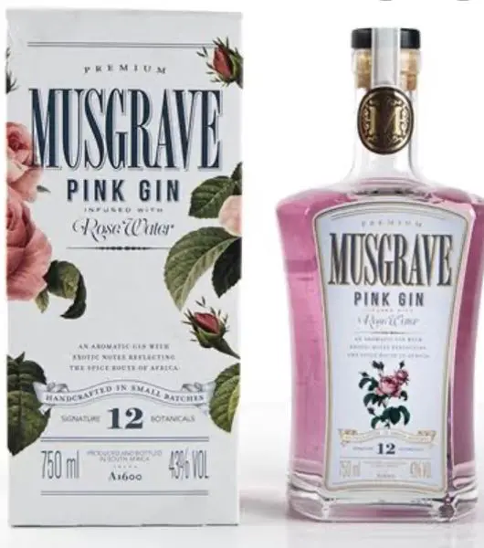 musgrave pink gin at Drinks Vine
