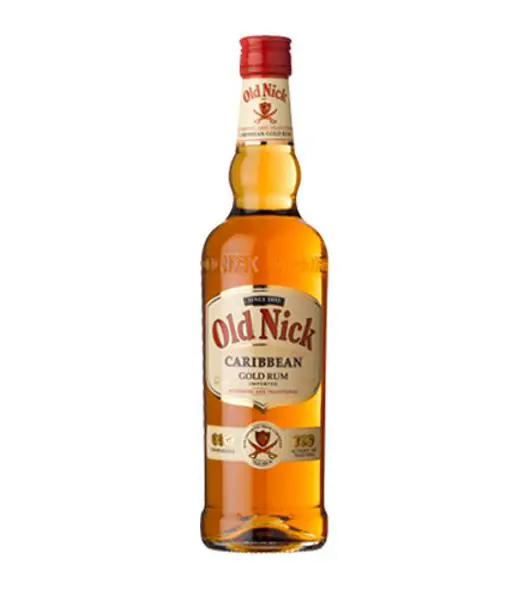 old nick golden rum product image from Drinks Vine