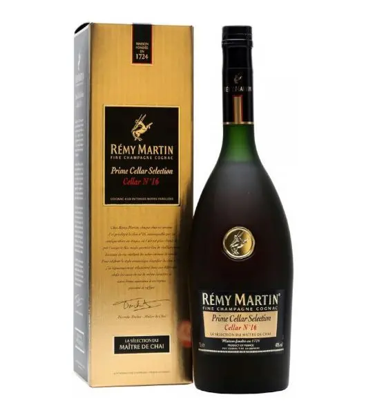remy martin prime cellar selection cellar no 16 product image from Drinks Vine