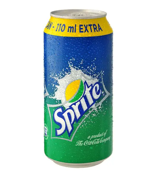 sprite can  at Drinks Vine