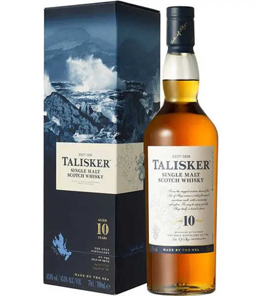 talisker 10 years product image from Drinks Vine