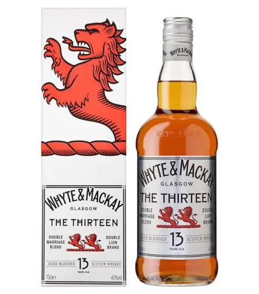whyte and mackay 13 years product image from Drinks Vine